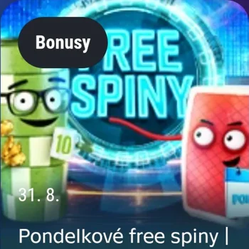 Sazka Hry Pondelkové free spiny - 10 free spinov každý pondelok