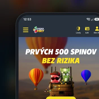 Sazka Hry aplikácia pre Android a iPhone