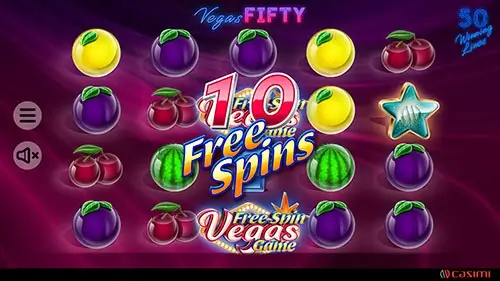 Výherný automat Casimi Vegas Fifty 2