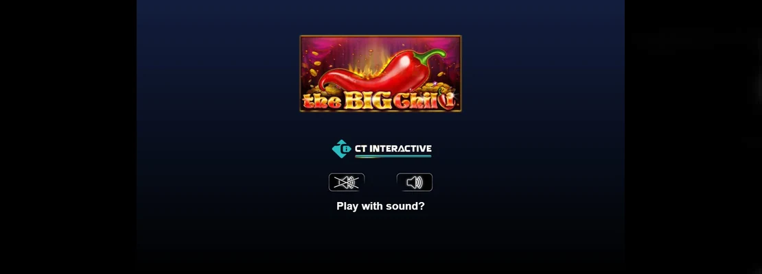 The Big Chili – prvá obrazovka automatu
