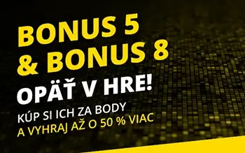 Bonus 5 a bonus 8 Fortuna