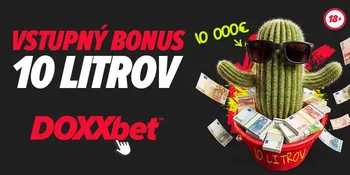DOXXbet – vstupný kasínový bonus s výberom z ôsmich stupňov
