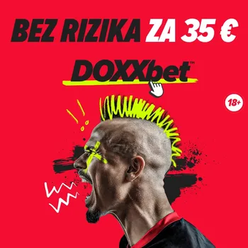 DOXXbet – prvá stávka bez rizika za 35 € s vrátením celého vkladu