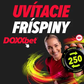 DOXXbet – až 250 uvítacích free spinov bez pretáčania výhier