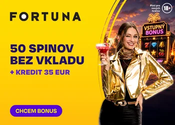 Fortuna – free spiny bez vkladu a kredit k prvým vkladom
