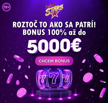 Rebuy Stars – VIP bonus 100 % k prvému vkladu až do 5 000 €