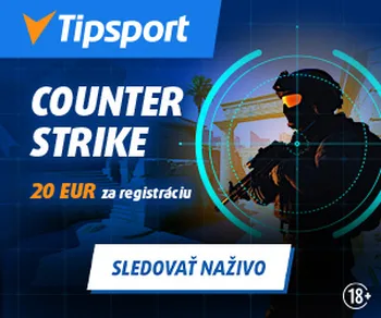 Tipsport – bonus za registráciu k Counter-Strike